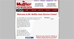 Desktop Screenshot of mrmufflerauto.com