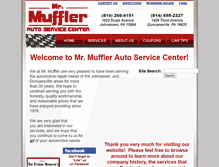 Tablet Screenshot of mrmufflerauto.com